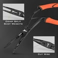 thumbnail image 4 of KastKing Paradox Fishing Pliers, Angled Lip Gripper, 420 Stainless, 4 of 15