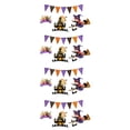 thumbnail image 1 of 4 pegatinas de pared de PVC para niña de Halloween, decoraciones modernas prácticas para sala de juegos, comedor, sala de estar, 1 of 9