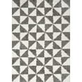 thumbnail image 4 of JONATHAN Y LONDON SHAG 5 x 8 Area Rug, Alcudia Geometric - Beige/Dark Gray, SHG100A-5, 4 of 9
