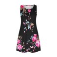 thumbnail image 3 of Vestido estilo suéter estampado sin mangas con cuello redondo para mujer OAVQHLG3B Store  lin121212, 3 of 4