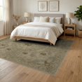 thumbnail image 3 of ODIKA 6'x9' Washable Area Rug Damask Boho Scroll Farmhouse Distressed Border Motif Vintage Flowing Dynamic for Family Room, Living Mater Bedroom, Non-Slip, Easy Care, 3 of 7