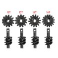 thumbnail image 2 of 14T Conjunto de engranajes de piñones de engranajes de ejes de acero endurecido 12t 13t 14t 16t para Axial Scx24, 2 of 5