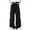 Black, variant on Luvior Men's Washed Cargo Pants High Street Wide Leg Casual Heavyweight Trousers Coffee XXL