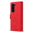 thumbnail image 6 of Dteck Case for Samsung Galaxy Z Fold5,Magnetic Leather Case Shockporof Hard PC Bumper Kickstand Cover Built-in Card/Cash Pocket,Red, 6 of 8