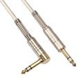 thumbnail image 4 of 1x Cable de sonido auxiliar Cable de sonido auxiliar auxiliares estéreo trenzados Buen rendimiento de y fuerte capacidad antioxidante El 180cm, 4 of 9