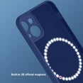 thumbnail image 4 of Silicone Wrist Lanyard For Magsafe Magnetic Case For iPhone 16 15 14 Plus 13 12 11 Pro Plus XS Max X XR Wireless Charge Cover RD For iPhone 15 Plus, 4 of 6