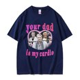 thumbnail image 4 of Dilf Carlisle-camisetas de gran tamaño para hombre, ropa de calle de algodón, talla europea, Verano, 4 of 5