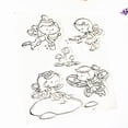 thumbnail image 3 of Sellos de goma transparentes de silicona Sunnimix para decoración de manualidades 16 x 11 cm, 3 of 8