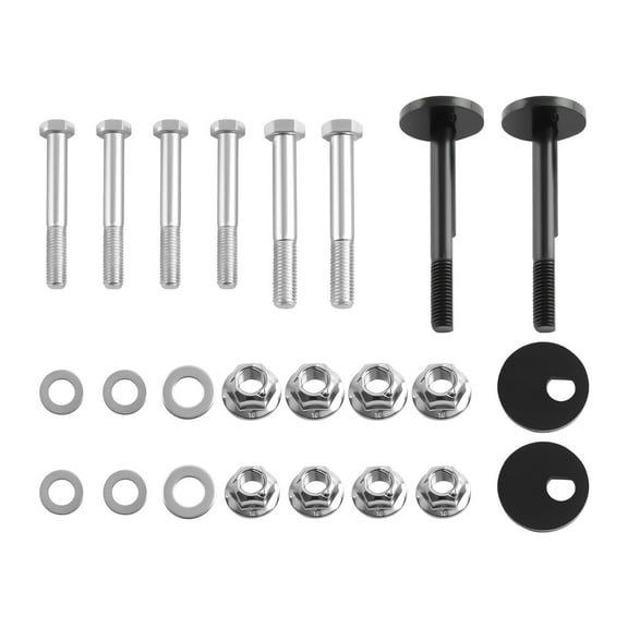 Maxpeedingrods Complete Front Control Arms Cam Bolts & Hardware Kit For 94-99 Dodge Ram 4x4