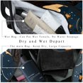 thumbnail image 4 of Constellation Dance bag, Yoga bag, Gym bag, Soccer bag - 17.7" Sports Bag with Interior Zipper Pocket & Large Capacity, 4 of 6