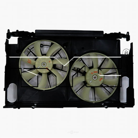 TYC 623290 Compatible with TOYOTA RAV4 Replacement Right Cooling Fan Assembly Fits 2015 Toyota RAV4