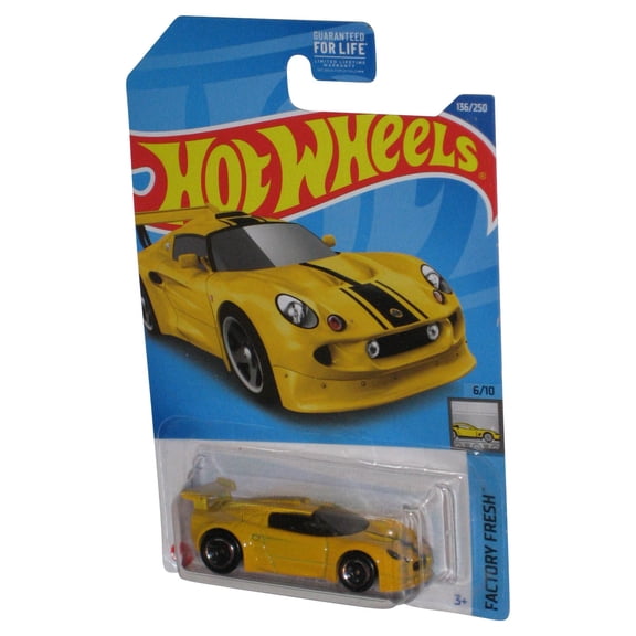 Hot Wheels Factory Fresh 6/10 (2021) Yellow Lotus Sport Elise Toy Car 136/250