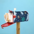 thumbnail image 6 of Naloa Alpaca Astronaut in Space Mailbox Covers Magnetic Post Box Cover Post Letter Box Cover Garden Decor-25.5x21 in, 6 of 8