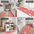 thumbnail image 5 of Red Christmas Deer and Gift Pattern Kitchen Rugs Sets Of 3,Kitchen Runner Rugs Non Skid Washable,Decorative Kitchen Floor Mats for Kitchen,Sink,Laundry,17"x30"+ 17"x47" + 17"x59", 5 of 6