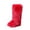 Red, variant on Xfvqtps Womens Faux Fur Boots Winter Fluffy Long Furry Boots Outdoor Fuzzy Knee-High Boots