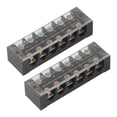 thumbnail image 3 of Terminal Strip,Terminal Strip Dual Row Wire Terminal Block Screw Terminal Strip Reliable and Durable, 3 of 8