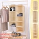 thumbnail image 1 of Organizador colgante para armario (1 unidad), bolsa de almacenamiento para armario, sistema de cajones de tela multicapa con soporte de MDF para una gran capacidad de carga., 1 of 8