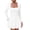 C-White651, variant on DHFJKG Women's Square Neck Party Dress Ruffle Hem Mini Dress Ruched Waist Long Sleeve Going Out Date Sexy Stylish Dresses