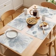 thumbnail image 5 of Beach Coastal Fish Placemats Set of 6 Watercolor Sea Ocean Nautical Place Mats Indoor Wipeable Table Mats Washable Cloth Dining Table Placemats for Kitchen Holiday Party Home Decor 13x19 Inch, 5 of 9