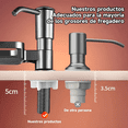 thumbnail image 4 of Dispensador De Jabon Para Fregadero De Con Fregadero Xtellar plateado, 4 of 4