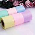 thumbnail image 2 of Namzi Craft Ribbon, Gift Ribbon for Gift Wrapping, 2 Rolls purple Polyester Ribbon, 6cm x 25yd Craft Ribbon, Ideal for DIY Crafts & Decoration., 2 of 3