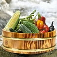 thumbnail image 2 of Japanese Sushi Bucket Rice Storage Bucket Sushi Serving Bucket for Restaurant, 2 of 9