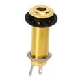thumbnail image 2 of Guitar Output Jack, Rustproof Firm Connection Electric Guitar Jack Glossy Finish Straight Cylinder  for Musical Instruments Gold,Black,Silver,Gun Black, 2 of 7