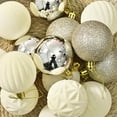 thumbnail image 5 of Cheapark 15 Pcs Flocked Velvet Christmas Balls - Soft Velour Finish, Shatterproof Plastic Ornaments for Xmas Tree Hanging Decor, 5 of 8