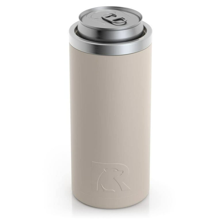 RTIC Skinny Can Cooler, Fits all 12oz Slim Cans, Chalk, Insulated Stainless  Steel, Sweat-Proof, Keeps Cold Longer, Beach 