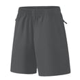 thumbnail image 1 of AWZXDE Boys Athletic Shorts Training Basketball Running Gym Workout Activewear For Kids, 1 of 4