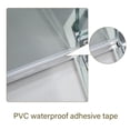 thumbnail image 3 of 34"x 72" Shower Doors, Semi-Frameless Hinged Clear Glass Shower Doors with Mounting Hardware and Single Handle, Modern Bypass Shower Enclosure Bathroom Doors in Chrome Finish, 3 of 7