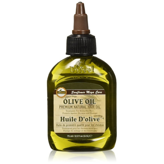 Difeel Premium Natural Hair Oil - Olive Oil 2.5 oz.