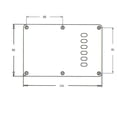 thumbnail image 4 of Tremolo Cavity Cover trasera Piezas de guitarra eléctrica Yuyangstore Placa posterior de la placa posterior de la guitarra, 4 of 8