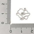 thumbnail image 3 of 12Pcs Metal Charms Pendant 304 Stainless Steel Pendants Hollow Birth Stainless Steel Color for Women DIY Necklace Bracelet Earring Jewelry Craft Making August 12.5x13.5x1mm Hole: 1.2mm Silver, 3 of 3