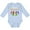 AE-Light Blue, variant on Inktastic Guinea Pig Whisperer Boys or Girls Long Sleeve Baby Bodysuit