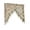 13#A, variant on Rustic Style Floral Lace Embroidery Curtain 45x120cm, Sheer Kitchen Bedroom Partition Coffee Short Curtain, Vintage Floral Lace Curtain for Window Doorway and Room Divider
