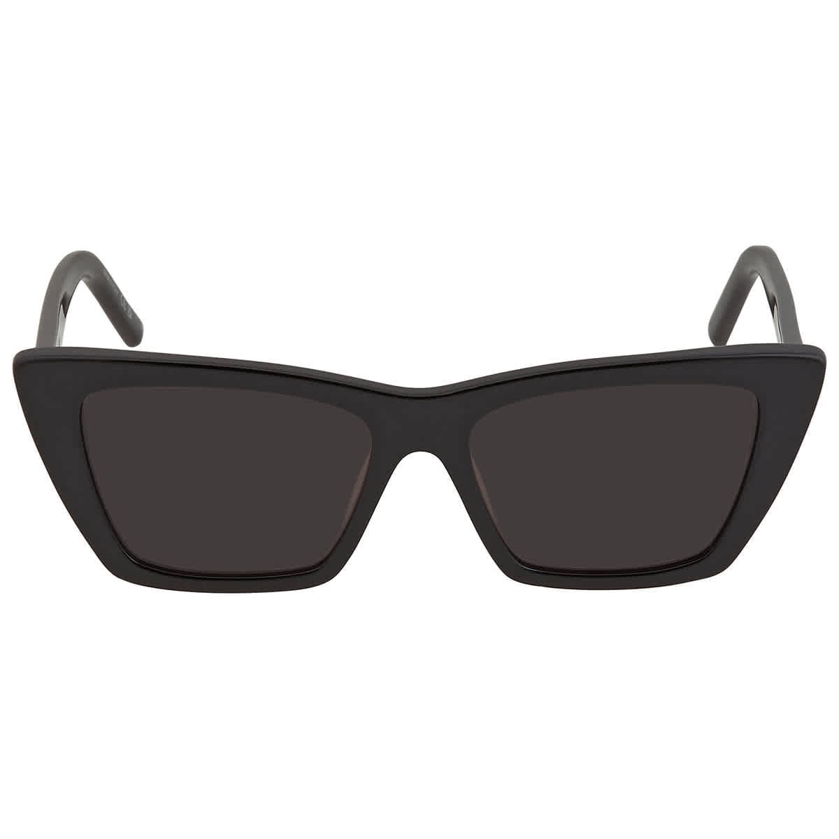 Saint Laurent Grey Cat Eye Ladies Sunglasses SL 276 MICA 002 53