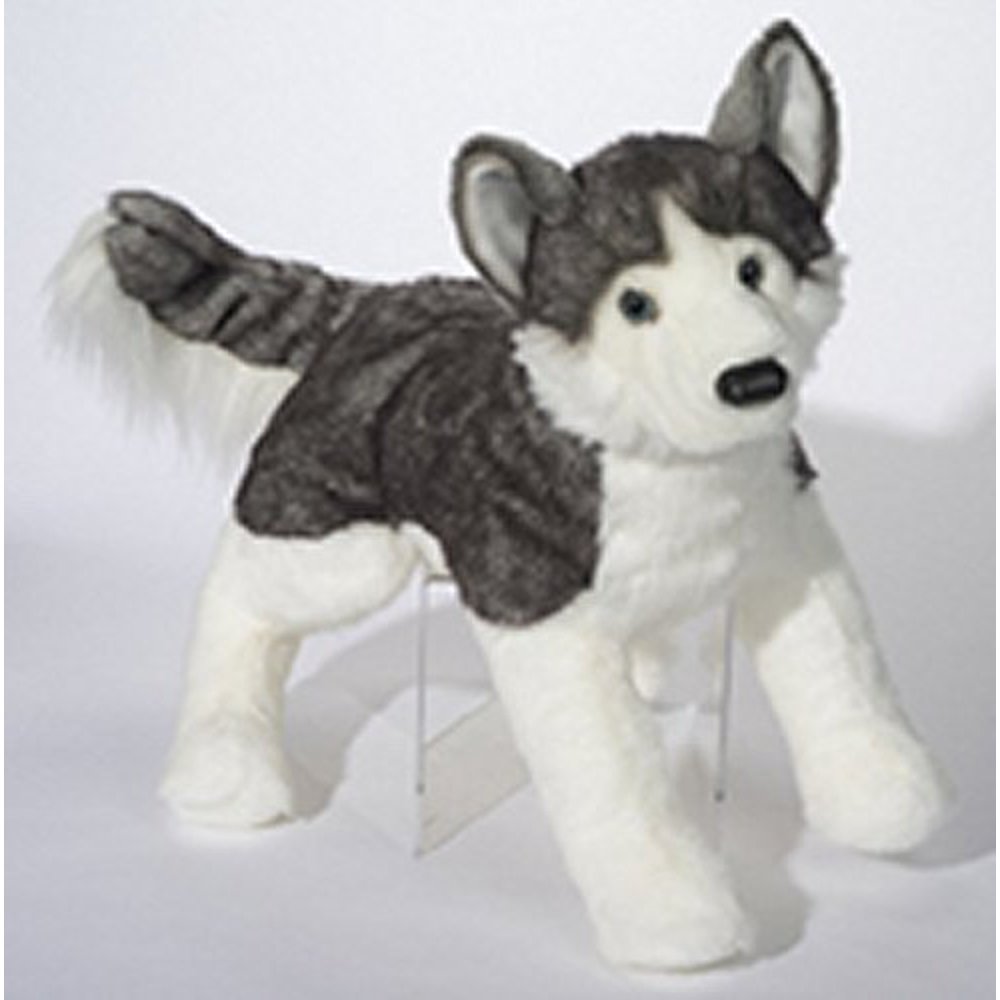 Barker Husky Dog Large 30" Long By Douglas Cuddle Toy