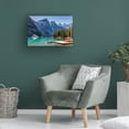 thumbnail image 4 of Pierre Leclerc Photography 'Moraine Canoes' Canvas Art, 4 of 4