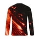 thumbnail image 4 of Blusas y camisas de manga larga y cuello redondo para hombre, camisetas casuales con estampado de moda y cuello redondo, blusas de licra de manga corta para hombre., 4 of 4