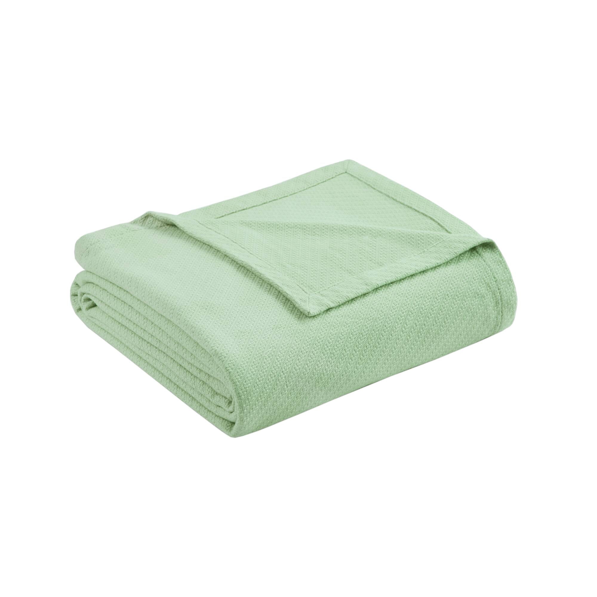 Home Essence Liquid Cotton Super Soft Lightweight Blanket, King, Seafoam