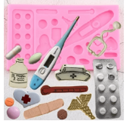 Large Nurse  Silicone Mold