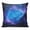 Black Dark Blue Mist Blue, variant on Waterproof Outdoor Throw Pillows with Inserts 18"x18", White Wood Grain Soft Decorative Pillowcases for Couch Bedroom, Red Heart Vintage Farmhouse Country Pillow Covers for Sofa Living Room