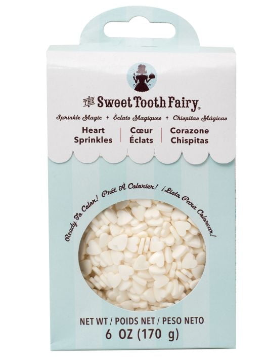 Hearts Wht 6 oz