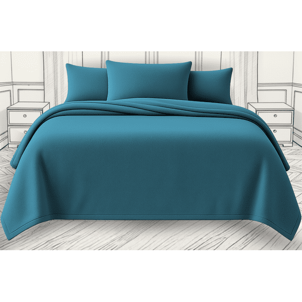 Juego de Sábanas Polares King Size We2 Dream - Aislamiento Térmico de Alta Densidad para Climas Fríos y Dormitorios con Aire Acondicionado, Textura Soft Extra Cálida