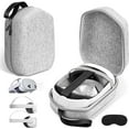 thumbnail image 1 of Hard Carrying Case Compatible with Oculus Meta Quest 3S/Quest 3/Quest 2 Official Original/Elite Strap Version VR Headset and Touch Controller Accessories, Suitable for Travel and Home Storage, 1 of 6
