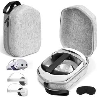 Prociv, Hard Carrying Case, Waterproof Shockproof Travel Bag Gray