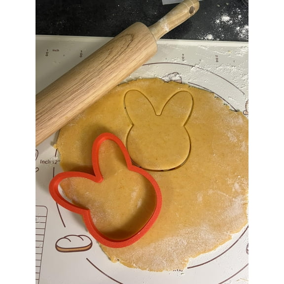 Bunny Rabbit Head Cookie Cutter 4.5” - Hand Made in the USA by Mighty Gadget