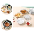 thumbnail image 1 of Bol en Aluminium 10 Pcs, Résistant à l'Huile et à la Chaleur, Antiadhésif, Empilable, Recyclable, Rangement, Plat Rond pour Préparation de Repas, Poêle en Aluminium pour Barbecue, 1 of 8