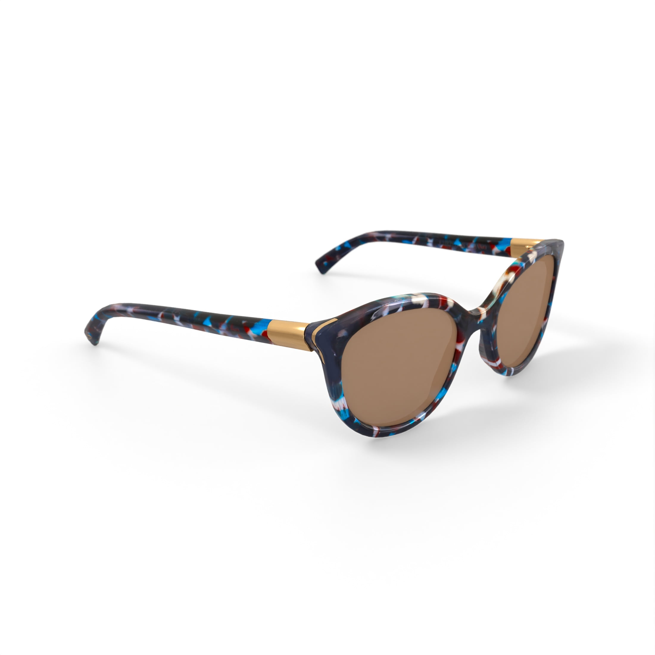 Christian Siriano Rx'able Womens Sunglasses, Ramona, Green Tortoise, 53.0-20.0-142